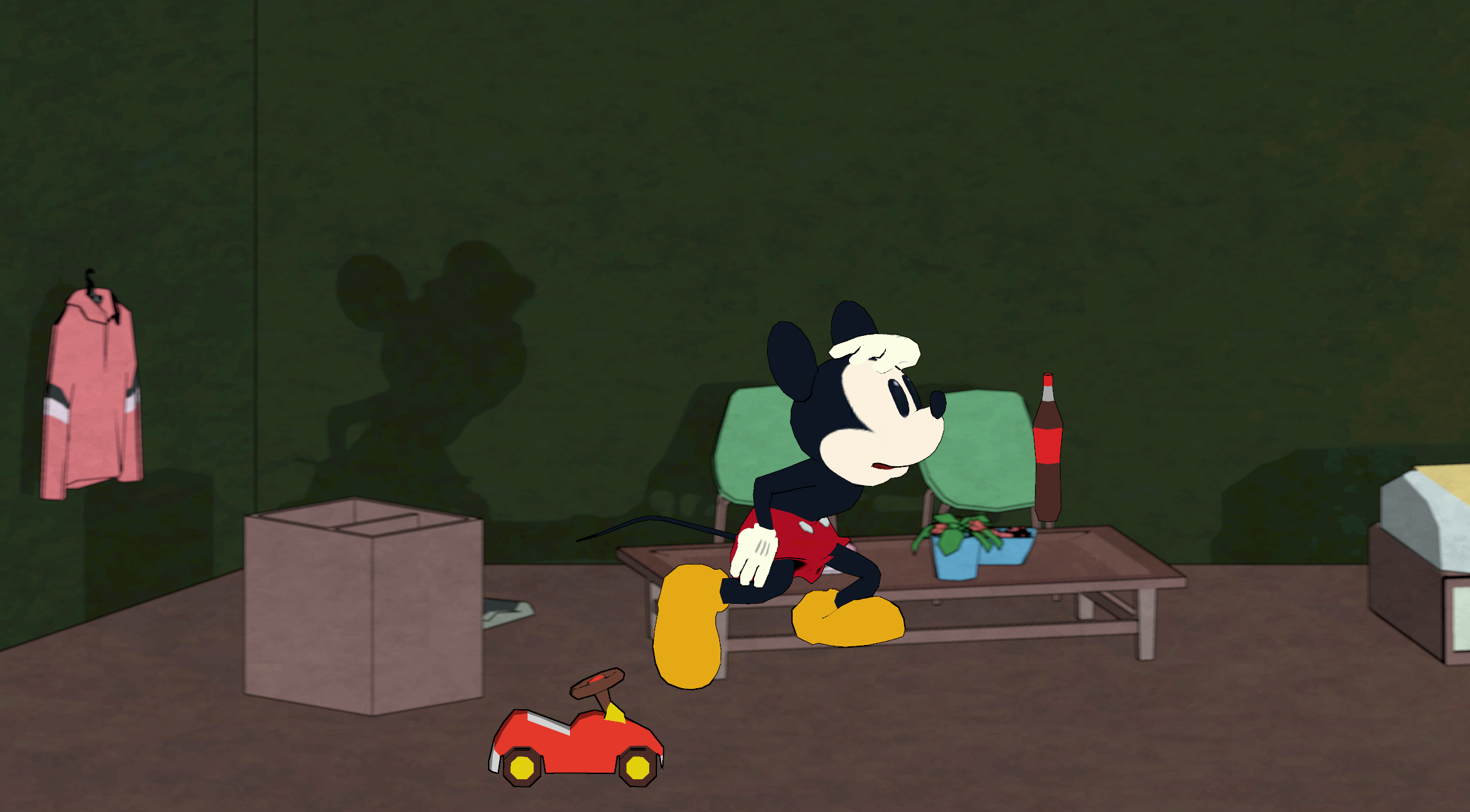 Disney animation recreation in 3D