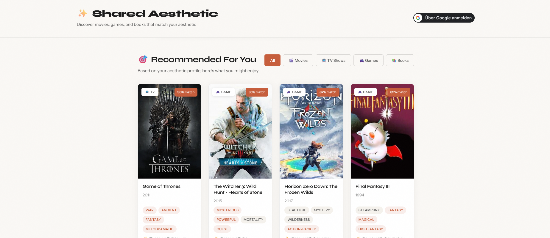 Get Recommendations