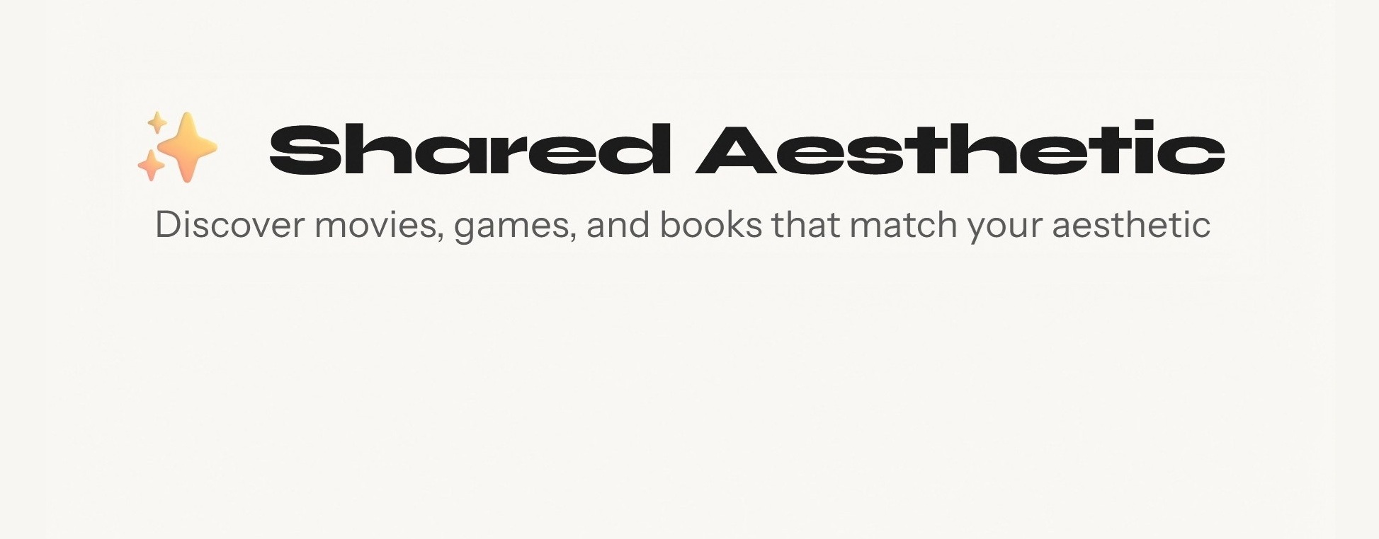 Shared Aesthetic