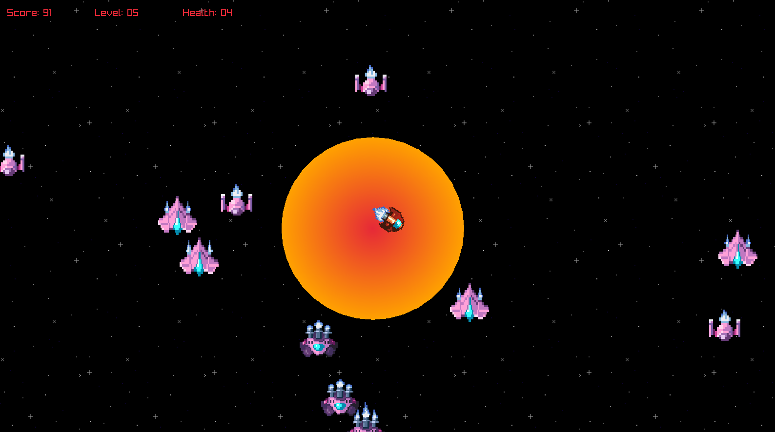 Bomb item power-up in the game